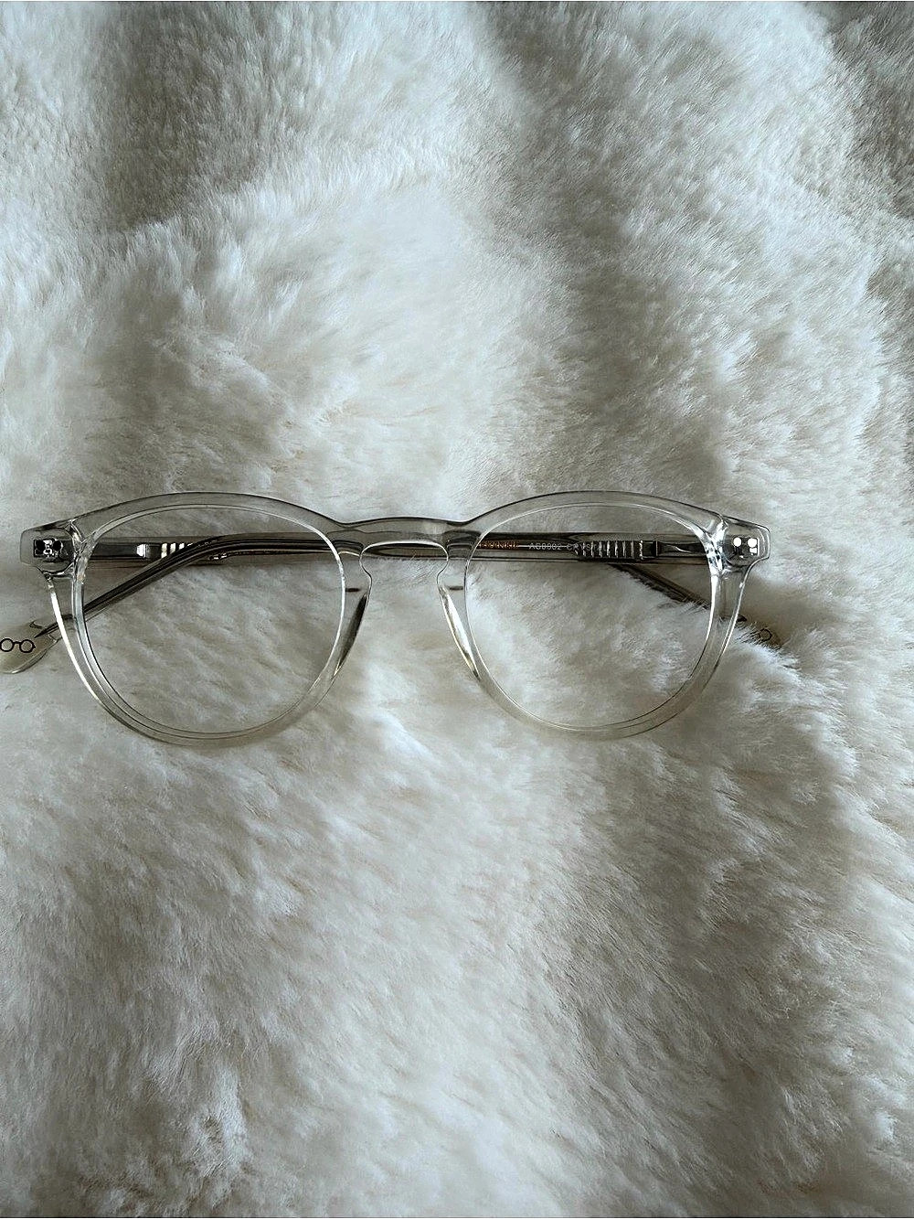 Arthur and Sons Clear Silver-Frame Glasses Like New